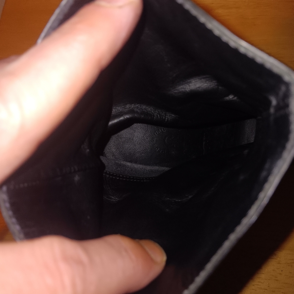 Chanel CC Leather Heeled Boots Size 34 1/2 - Picture 6 of 6